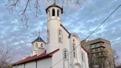 Chrám pravoslavné církve Ukrajiny v Mariupolu