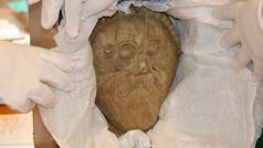 Artefakt keltské hlavy