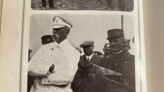 Francouzský generál Louis-Eugène Faucher s prezidentem Masarykem
