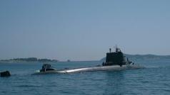Francouzská ponorka Perle.