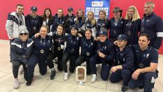 Český hokejový tým žen se vrátil z mistrovství světa