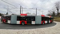 Trolejbus Škoda-Solaris na lince 59