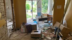 Ve zničeném městě Kosťantynivka postavili Češi azylové centrum