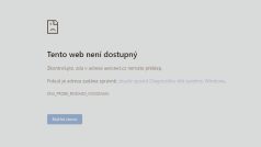 Zablokovaný web Aeronet.cz