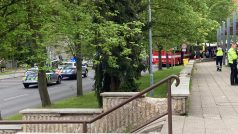 Policie evakuuje gymnázium v Litvínově