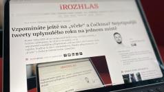 Server iROZHLAS.cz (ilustrační snímek)