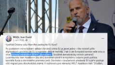 Ivan David z SPD sdílel 1. září dezinformaci, že Evropská komise chce přijmout minimálně 30 tisíc afghánských uprchlíků