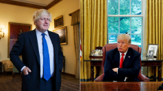 Boris Johnson a Donald Trump