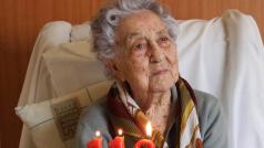 „Cítím se velmi dobře, přiměřeně svému věku,“ popsala svůj stav po překonání nákazy 113letá Španělka, která porazila koronavirus