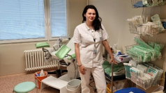 Valeriia Vointenková z Ukrajiny pracuje v ústecké nemocnici jako lékařka