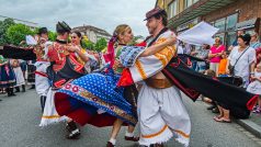 Ve Strážnici na Hodonínsku pokračoval 24. června 2023 Mezinárodní folklorní festival Strážnice.