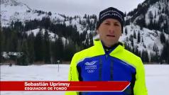 Kolumbijský běžec na lyžích Sebastián Uprimny