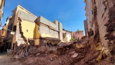 Mnohé stavby v historickém centru Marrákeše byly zničeny