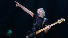 Britský hudebník Roger Waters na koncertě v pražské O2 areně.