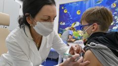 Očkování dětí v pražské Fakultní Thomayerově nemocnici