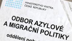 Odbor azylové a migrační politiky ministerstva vnitra. (Ilustrační snímek)