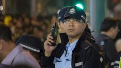 čína policie