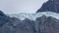 Ledovec v peruánských Andách