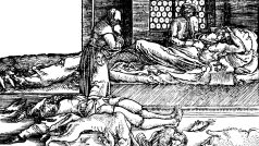 Oběti moru na zobrazení ze 16. století