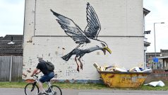 Majitelé domu utratili 200 000 liber za odstranění Banksyho nástěnné malby