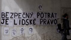 Podpora pro přístup k legálním interrupcím v pražských ulicích