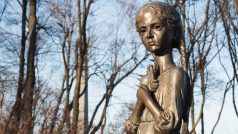 Pomník obětem Ukrajinského hladomoru v Kyjevě