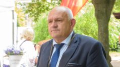 Starosta Jaroslav Červinka na historické slavnosti v Poděbradech letos v červnu