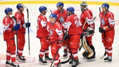 Čeští hokejisté na turnaji Karjala