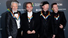 U2:  Larry Mullen Jr., Bono, The Edge a Adam Clayton (archivní foto)