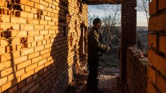 Jurij Ponomarenko je jediným člověkem, který žije v ukrajinské vesnici Bohorodyčne, která dříve měla tisíc obyvatel