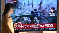 KLDR vypálila u hranic s Koreou 200 granátů. O události informují všechna jihokorejská média