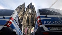 Německá policie hlídala katedrálu v Kolíně nad Rýnem