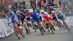 Cyklokrosaři na mistrovství světa v Táboře