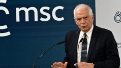 Šéf unijní diplomacie Josep Borrell na bezpečnostní konferenci v Mnichově