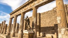 Antické město Pompeje zaniklo po výbuchu Vesuvu