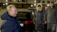 Putin na návštěvě Mariupolu
