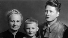 Rodina Kelinova v roce 1949