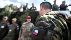 Čeští vojáci se účastní cvičení Slovenský štít 2020 ve výcvikovém prostoru Lešť