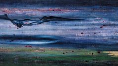 Obraz malířky Toyen Skryt v jejich odrazech (1956)