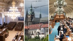 Energie ve sněmovně, Senátu a na Pražském hradě
