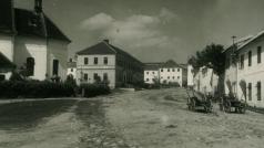 Dolní Vltavice na historické fotografii.