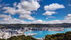 Hlavní město Nového Zélandu Wellington