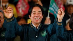 Prezidentský kandidát William Laj v předvolební kampani, Tchaj-pej