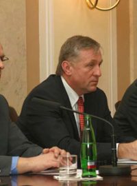 Miroslav Kalousek, Mirek Topolánek a Martin Bursík