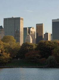 pohled na New York z Central Parku