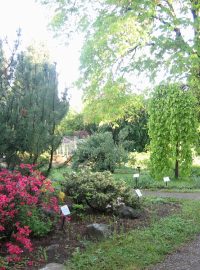 Prostějov - botanická zahrada
