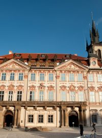 Palác Kinských, Staroměstské náměstí, Kostel P. Marie před Týnem, Praha 1
