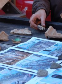 Archeologické vykopávky na děčínském zámku