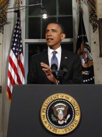 Barack Obama přečetl prohlášení o jednáních o rozpočtu Spojených států.