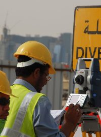 Na stavbách v Kataru pracují výhradně cizinci